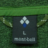 mont-bell モンベル 1106589 フリース クリマプラス ニット パーカー ベトナム製 グリーン系 L【中古】