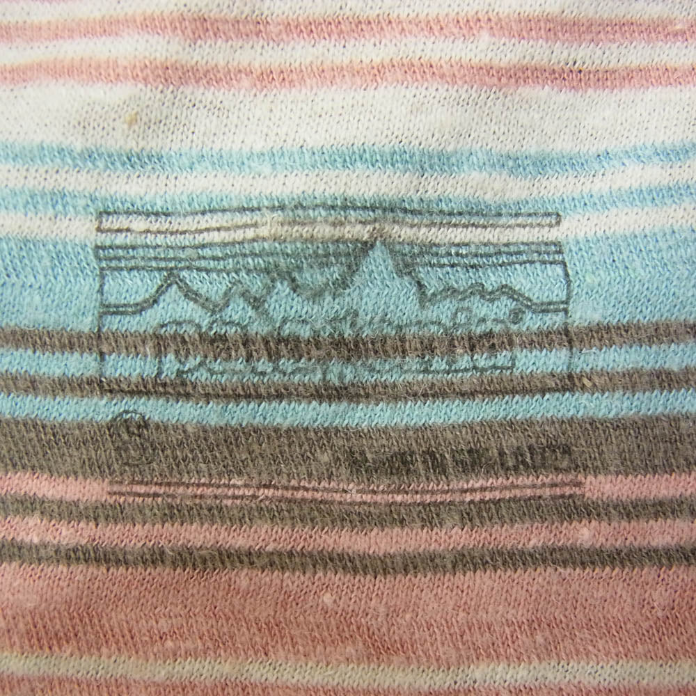patagonia パタゴニア 19SS 52770 Trail Harbor Polo トレイル ハーバー ボーダー 半袖 ポロシャツ マルチカラー系 S【中古】