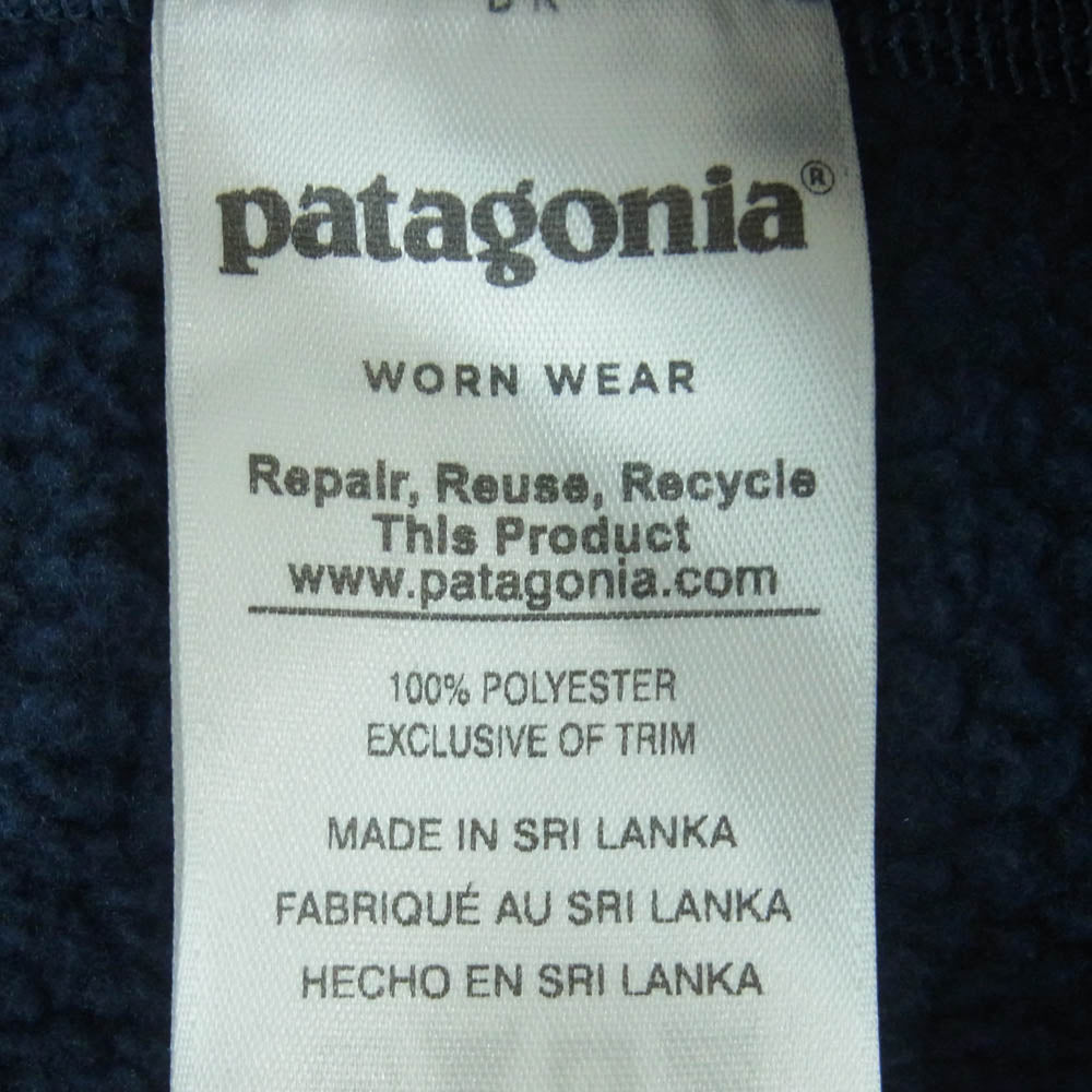 patagonia パタゴニア 25881 Better Sweater Vest ベター セーター ベスト ネイビー系 M【中古】