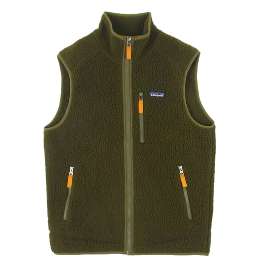 patagonia パタゴニア 22820 Retro Pile Vest レトロ パイル ベスト フリース ジャケット ブラウン スリランカ製 ブラウン系 M【中古】