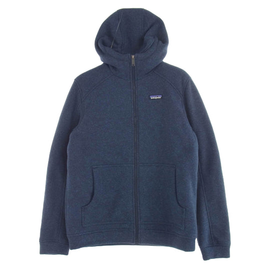 patagonia パタゴニア 25821 INSULATED BETTER SWEATER HOODY インサレーテッド ベターセーター フーディ ジップパーカー 裏地キルティング ネイビー系 M【中古】