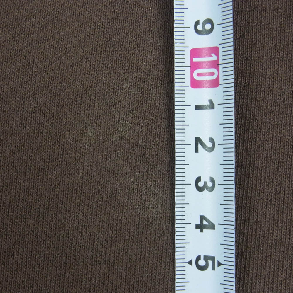 seya. セヤ グラデーション 長袖 カットソー Tシャツ コットン 日本製 ブラウン系 ライトブルー系 3【中古】