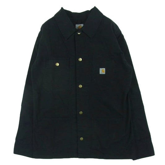 Carhartt カーハート ACE-04098 コットン カバーオール ジャケット 中国製 ブラック系 M【中古】