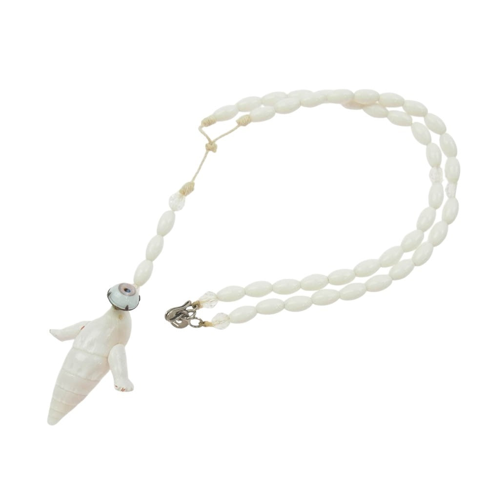 UNDERCOVER アンダーカバー シェルモンスター ネックレス オフホワイト系【中古】