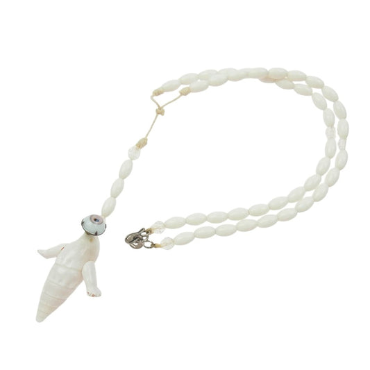 UNDERCOVER アンダーカバー シェルモンスター ネックレス オフホワイト系【中古】