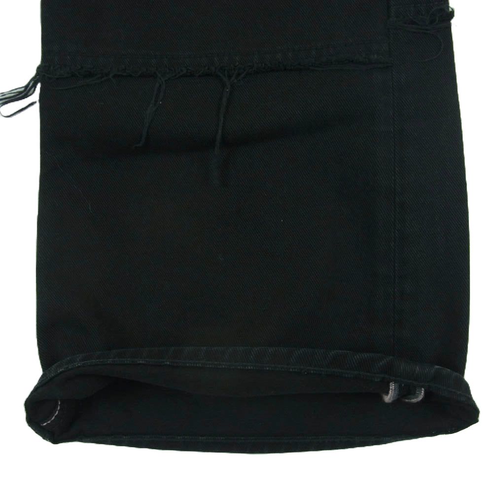 ACNE STUDIOS アクネストゥディオズ B00289 1992M Cross Roads Patchwork Regular Fit Jeans パッチワーク レギュラーフィット デニム パンツ ブラック系 EUR 32 30【中古】