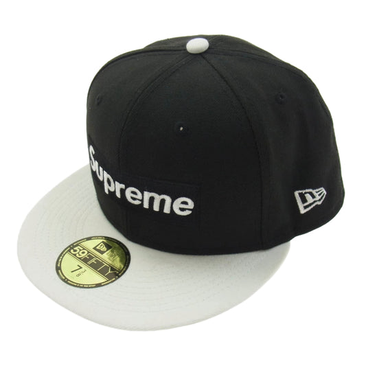 Supreme シュプリーム 22SS 2-Tone Box Logo New Era Black 2トーン ボックス ロゴ ニューエラ ブラック キャップ ブラック系【中古】