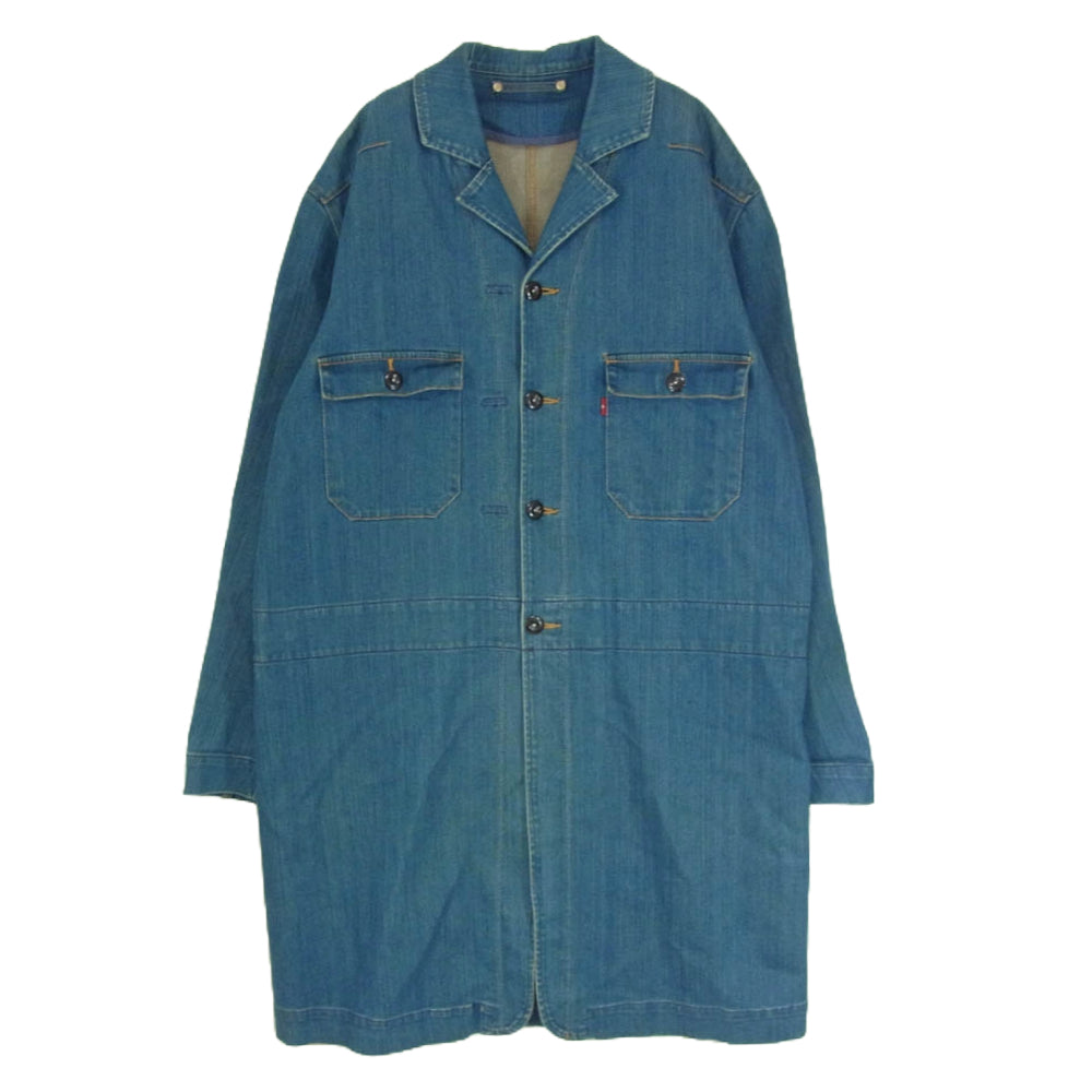 Levi's RED リーバイスレッド 2033 1141 1st 初期 デニム ワーク コート インディゴ ショップコート インディゴブルー系 M【中古】