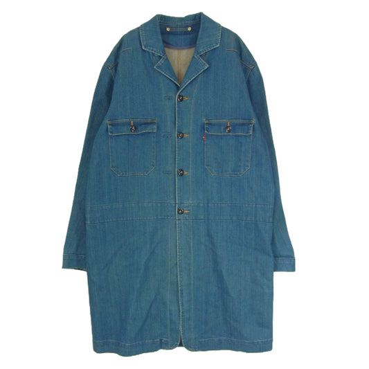 Levi's RED リーバイスレッド 2033 1141 1st 初期 デニム ワーク コート インディゴ ショップコート インディゴブルー系 M【中古】