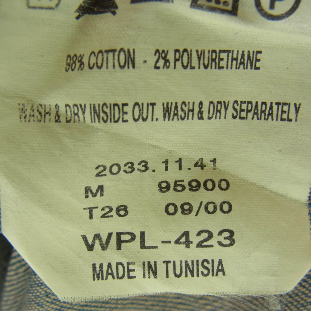 Levi's RED リーバイスレッド 2033 1141 1st 初期 デニム ワーク コート インディゴ ショップコート インディゴブルー系 M【中古】