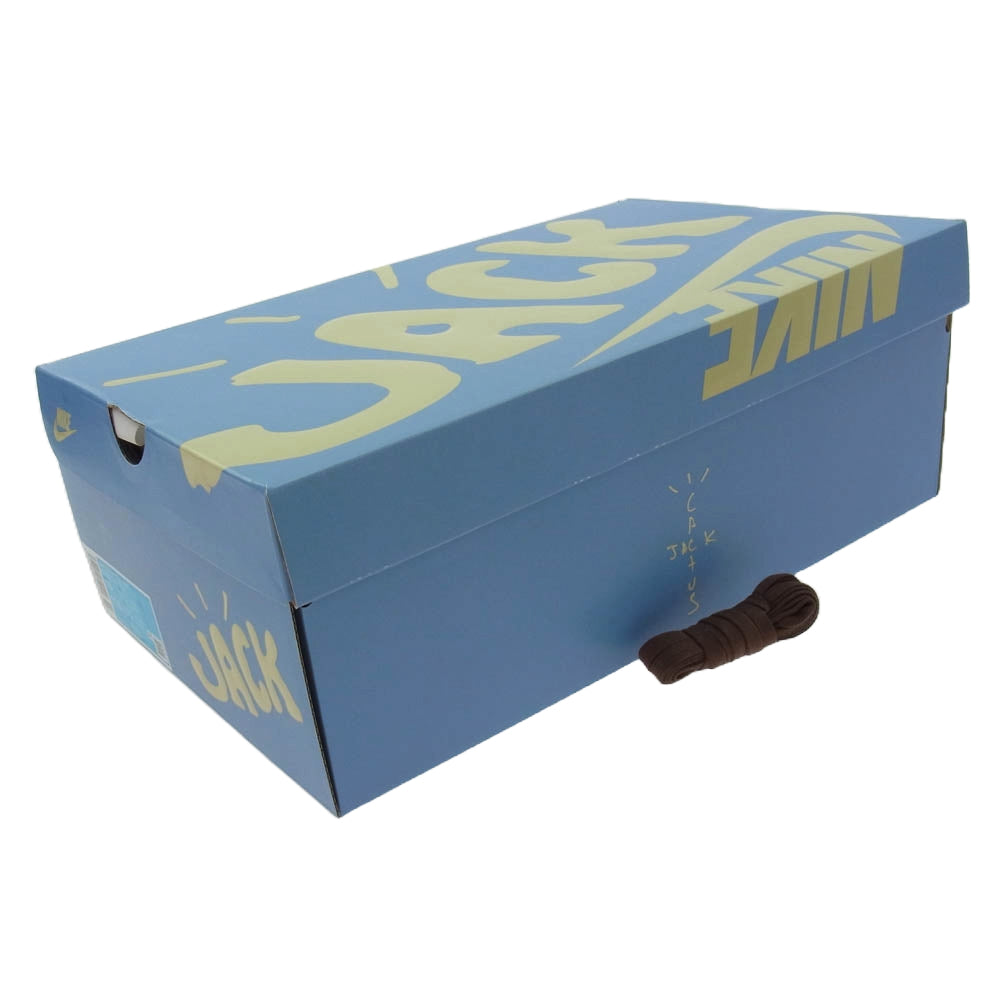 NIKE ナイキ HQ3073-100 Travis Scott Zoom Field Jaxx White and Light Chocolate トラヴィス スコット ズーム フィールド ジャックス ホワイト アンド ライト チョコレート ホワイト系 ブラウン系 28cm【極上美品】【中古】