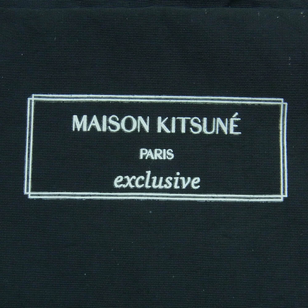 MAISON KITSUNE メゾンキツネ KML32500 CAMP WARMUP HOODIE キャンプ ウォームアップ ナイロン フーデッド ジャケット ダークネイビー系 XL【中古】
