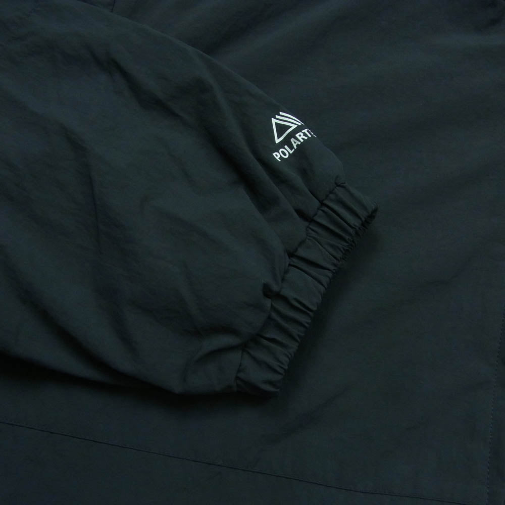 MAISON KITSUNE メゾンキツネ KML32500 CAMP WARMUP HOODIE キャンプ ウォームアップ ナイロン フーデッド ジャケット ダークネイビー系 XL【中古】