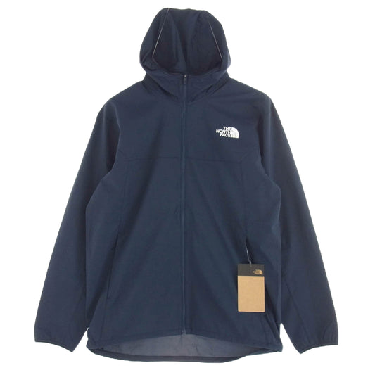 THE NORTH FACE ノースフェイス NP72385 ES Anytime Wind Hoodie エニータイム ウインド フーディ ジャケット ネイビー系 M【新古品】【未使用】【中古】