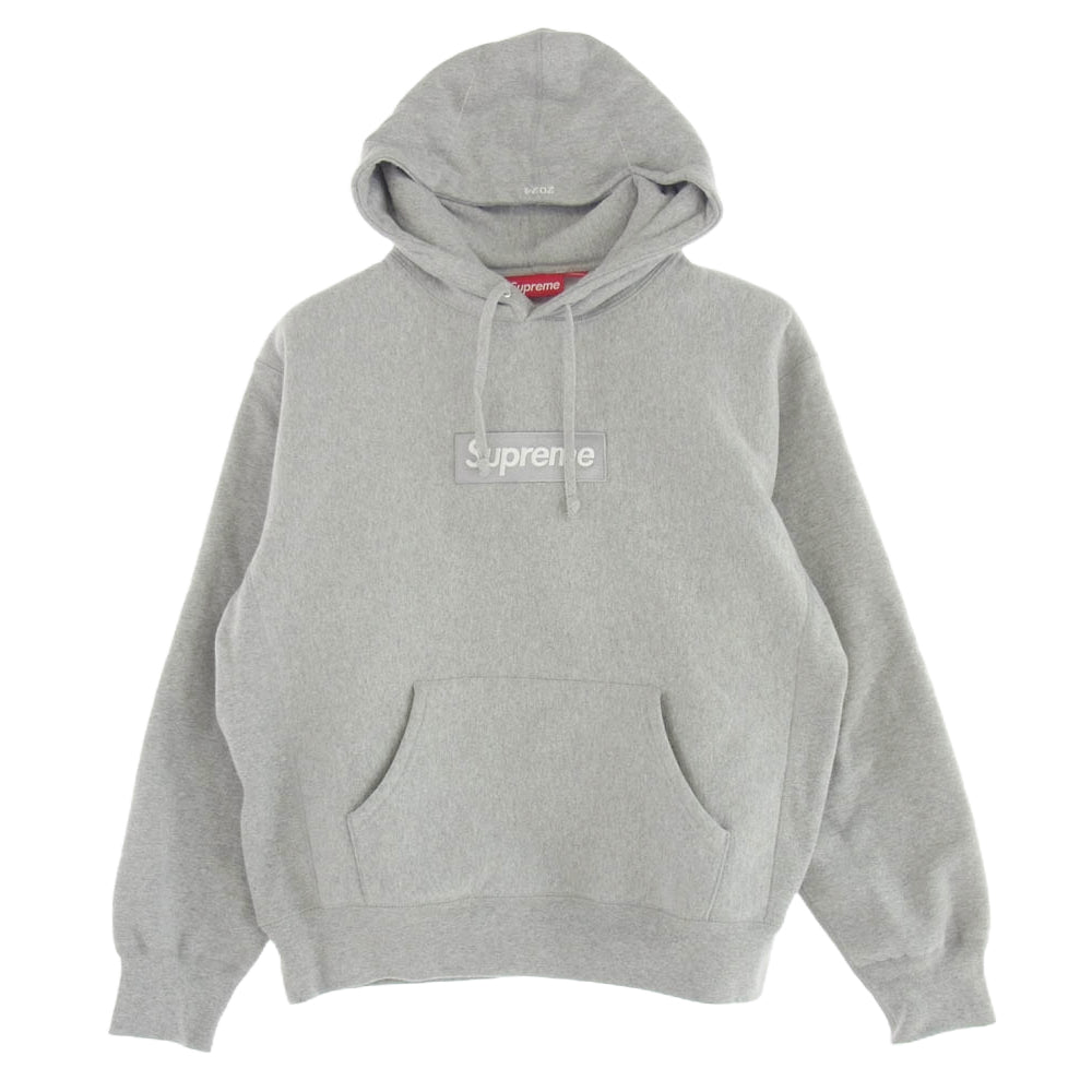 Supreme シュプリーム 24AW Box Logo Hooded Sweatshirt Heather Gray Small ボックス ロゴ パーカー グレー グレー系 S【中古】