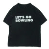Sacai サカイ 19SS 19-0107S The Big Lebowski LETS GO BOWLING プリント Tシャツ 半袖 カットソー ブラック系 2【中古】