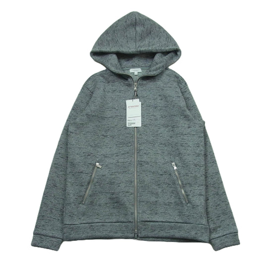 UNITED ARROWS ユナイテッドアローズ 1227-105-0648-1570 BEAUTY&YOUTH セーターフリース ジップ パーカー グレー系 L【極上美品】【中古】