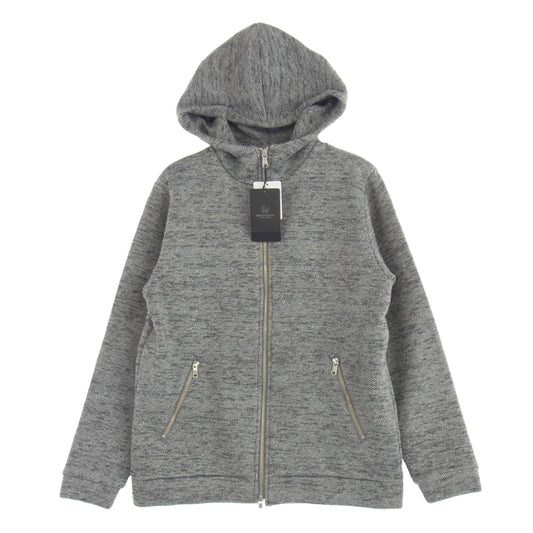 UNITED ARROWS ユナイテッドアローズ 1227-105-0648-1570 BEAUTY&YOUTH セーターフリース ジップ パーカー グレー系 L【新古品】【未使用】【中古】