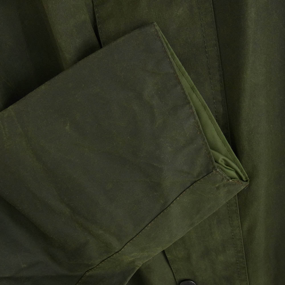 Barbour バブアー A150 英国製 90's BEAUFORT ビューフォート オイルドジャケット オリーブ カーキ系 C42/107CM【中古】