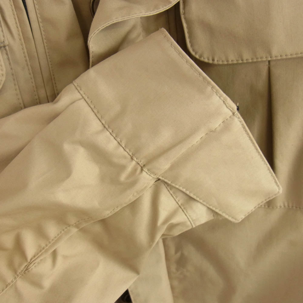 Barbour バブアー TOKITO 別注 SUMMER BICYCLE JACKET 裏地チェック柄 サマー バイシクル ジャケット ライトブラウン系 XXL【中古】