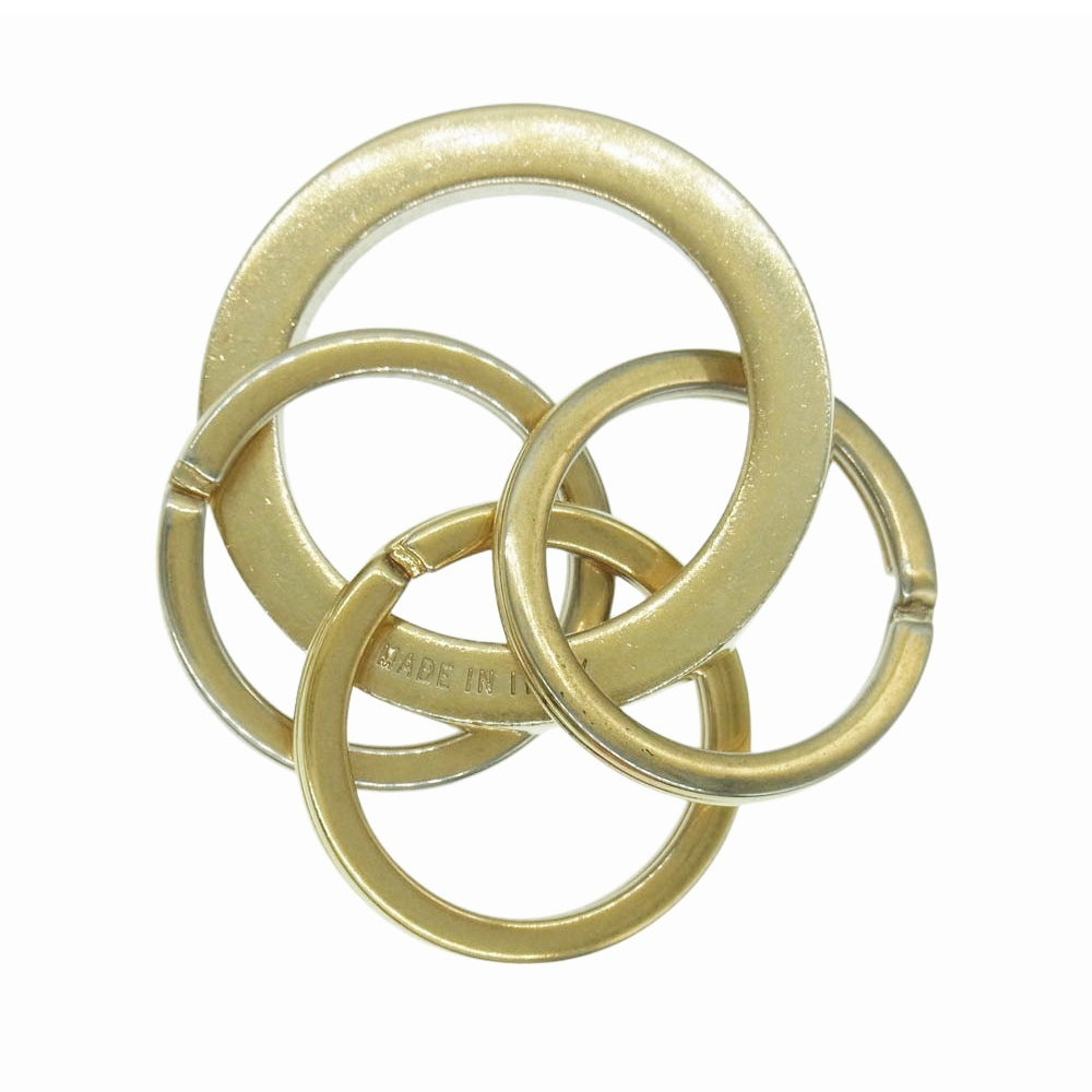 BVLGARI ブルガリ ブルガリブルガリ キーリング キーホルダー ゴールド系【中古】