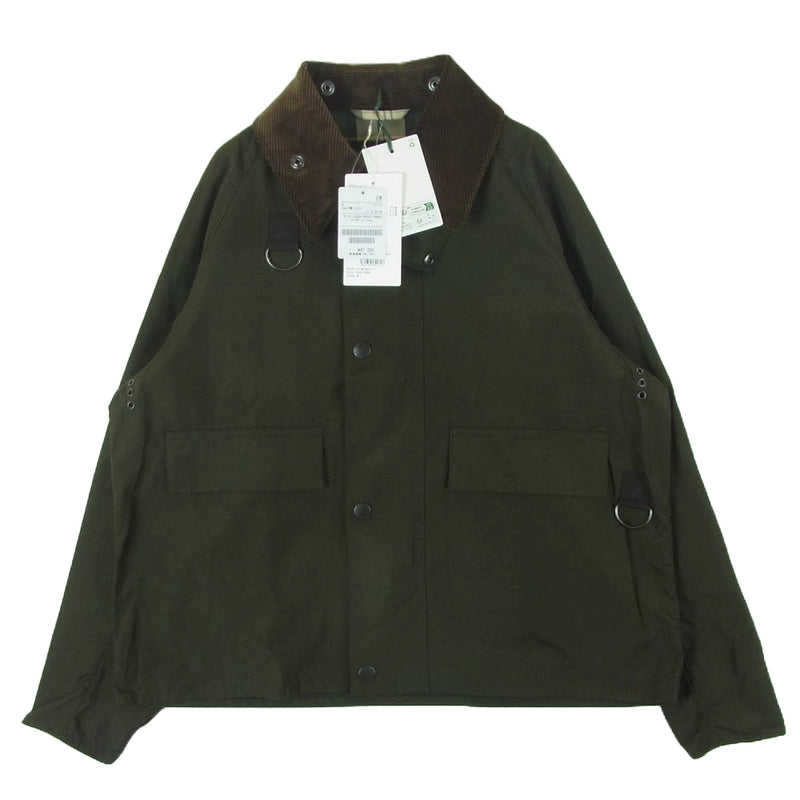 Barbour バブアー 25ss 251MCAS177 FREAK'S STORE フリークスストア別注 SPEY OS SLEEVE スペイ ピーチスキン ジャケット ダークグリーン系 M【新古品】【未使用】【中古】
