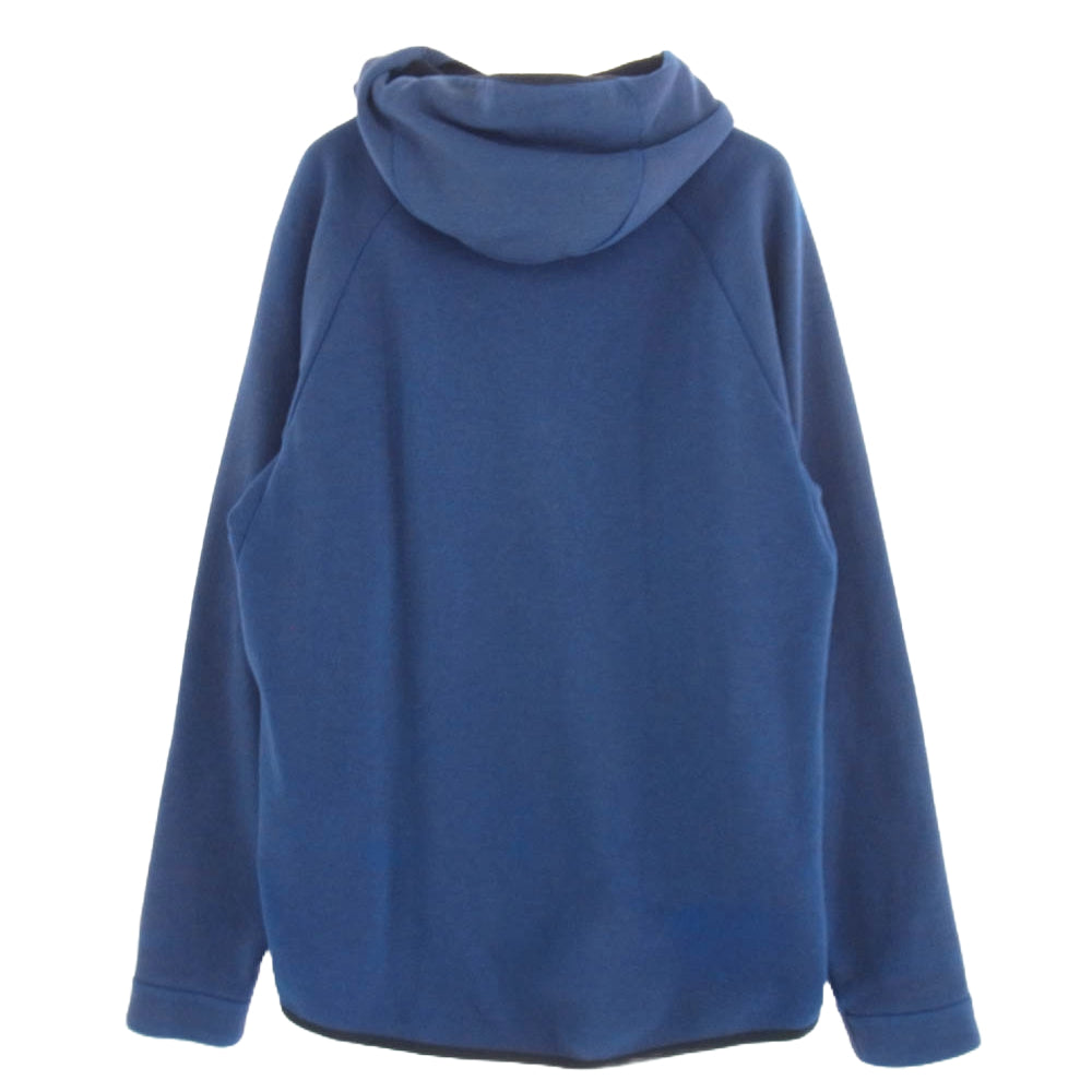 NIKE ナイキ TECH FLEECE テック フリース フルジップ パーカー ブルー系 XL【中古】