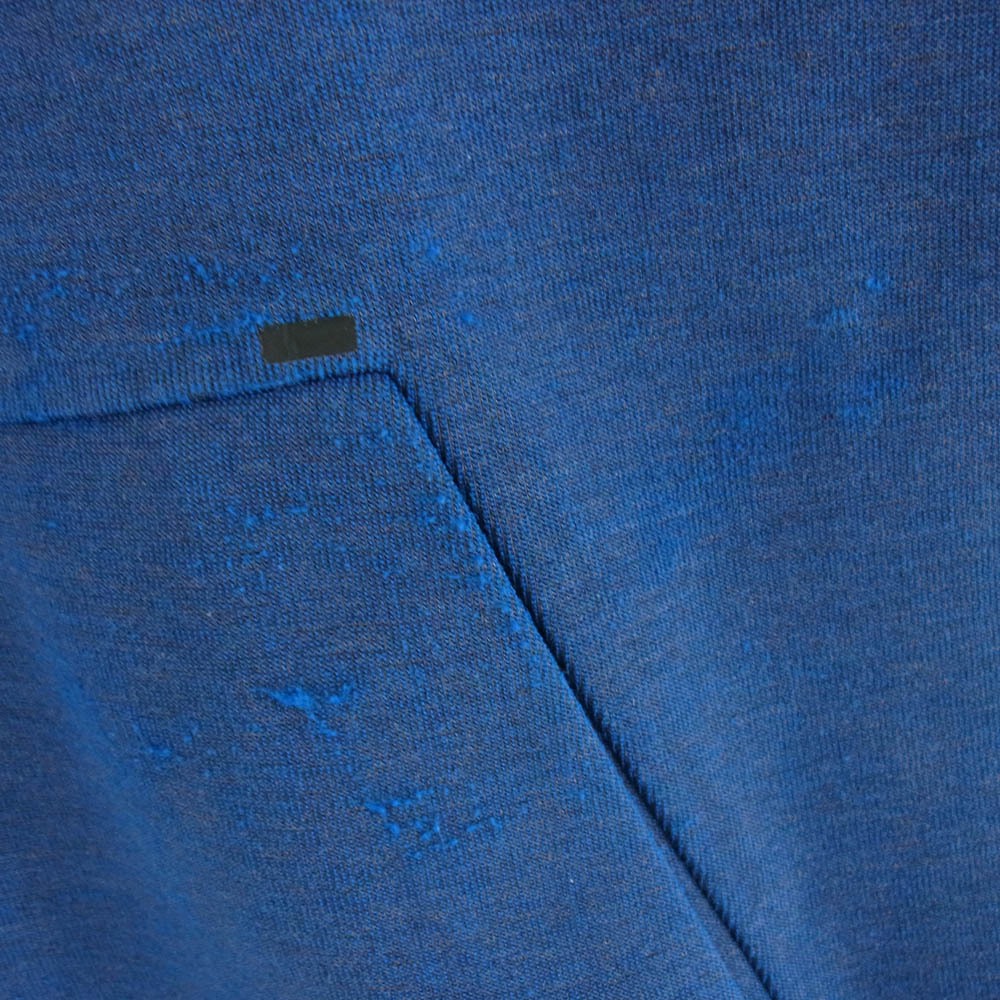 NIKE ナイキ TECH FLEECE テック フリース フルジップ パーカー ブルー系 XL【中古】