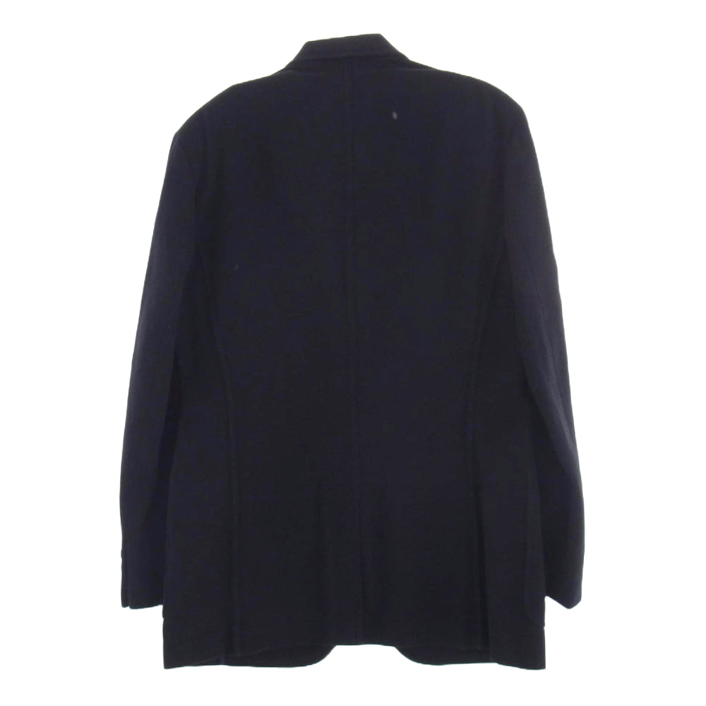 CALVIN KLEIN カルバンクライン イタリア製 3B テーラード ウール ジャケット ネイビー系【中古】