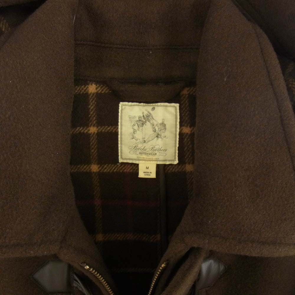 Brooks Brothers ブルックスブラザーズ ダッフル コート ダークブラウン系 M【中古】