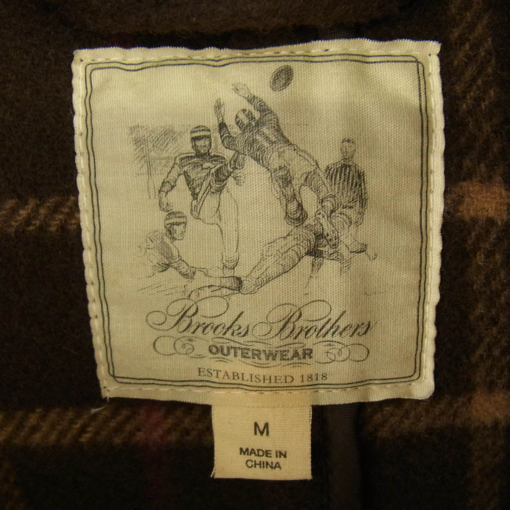 Brooks Brothers ブルックスブラザーズ ダッフル コート ダークブラウン系 M【中古】