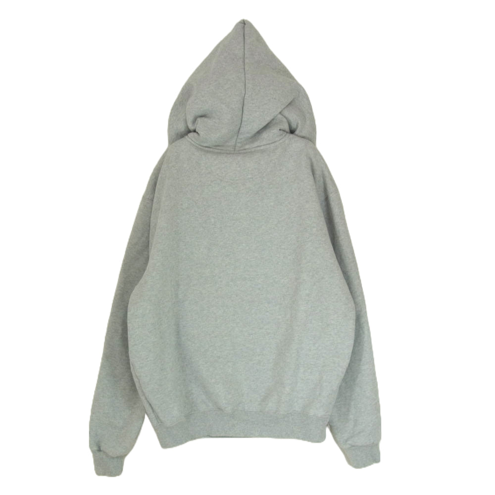 Champion チャンピオン 00s 胸刺繍 スウェット パーカー グレー系 M【中古】