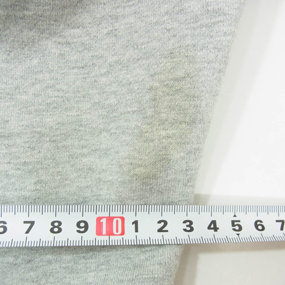 Champion チャンピオン 00s 胸刺繍 スウェット パーカー グレー系 M【中古】