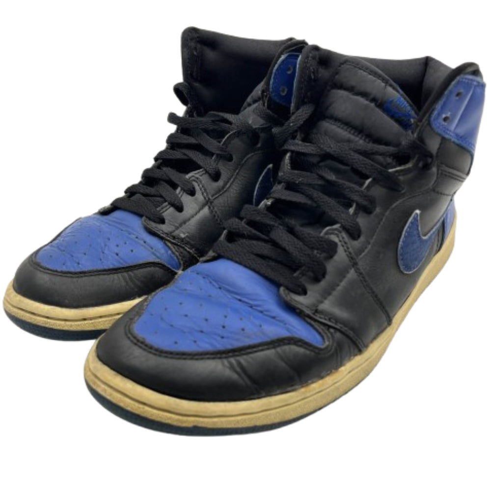 NIKE ナイキ 136066-041 【観賞用】Air Jordan 1 Retro High Royal 2001 エアジョーダン1 レトロ ハイ ロイヤル スニーカー ブルー系 ブラック系 29cm【中古】