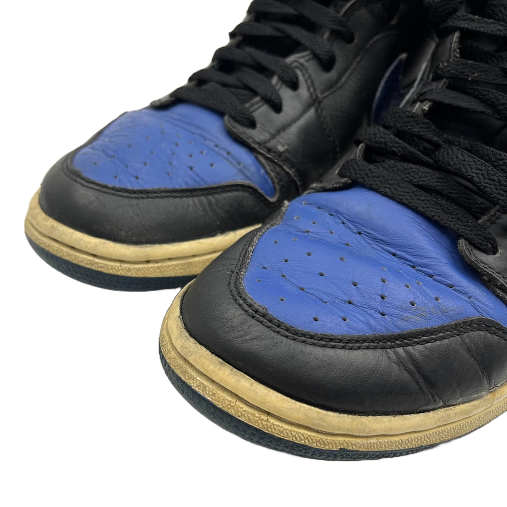 NIKE ナイキ 136066-041 【観賞用】Air Jordan 1 Retro High Royal 2001 エアジョーダン1 レトロ ハイ ロイヤル スニーカー ブルー系 ブラック系 29cm【中古】