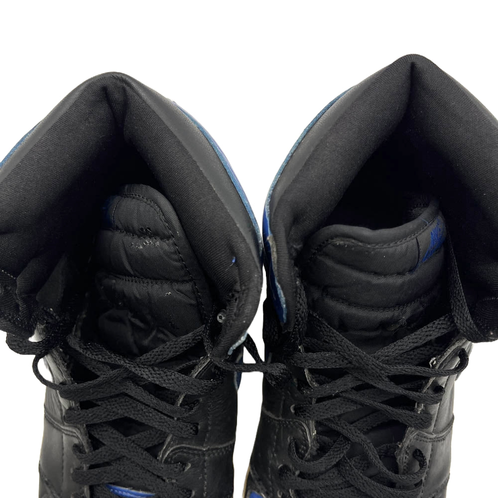 NIKE ナイキ 136066-041 【観賞用】Air Jordan 1 Retro High Royal 2001 エアジョーダン1 レトロ ハイ ロイヤル スニーカー ブルー系 ブラック系 29cm【中古】