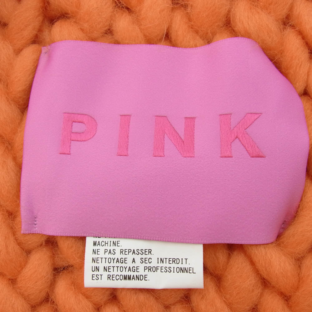 Y's Yohji Yamamoto ワイズ ヨウジヤマモト YC-L41-155 Y's PINK ウール ナイロン マフラー オレンジ系【中古】