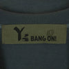 Y's Yohji Yamamoto ワイズ ヨウジヤマモト YA-T30-052 BANG ON! プリント ロングスリーブ カットソー 長袖 グレー系 2【中古】