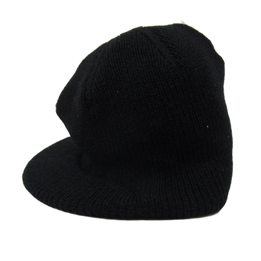 FREEWHEELERS フリーホイーラーズ WOOL KNIT JEEP CAP ウールニット キャップ 帽子 ブラック系【中古】