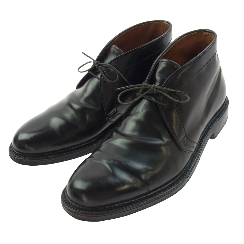 ALDEN オールデン 1340 Barrie Last Chukka Boot コードバン チャッカ ブーツ ブラック系 9.5【中古】