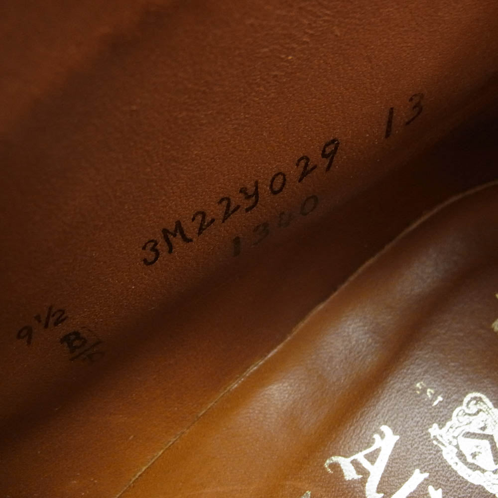 ALDEN オールデン 1340 Barrie Last Chukka Boot コードバン チャッカ ブーツ ブラック系 9.5【中古】