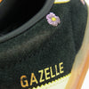 adidas アディダス IF4490 Gazelle Indoor ガゼル インドア フラワー刺繍 ローカット スニーカー ブラック系 23.5cm【中古】
