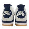 NIKE ナイキ DR5415-100 SB Air Jordan 4 Retro SP Summit SB エアジョーダン4 レトロ SP スニーカー Summit White/Navy 26.5cm【新古品】【未使用】【中古】