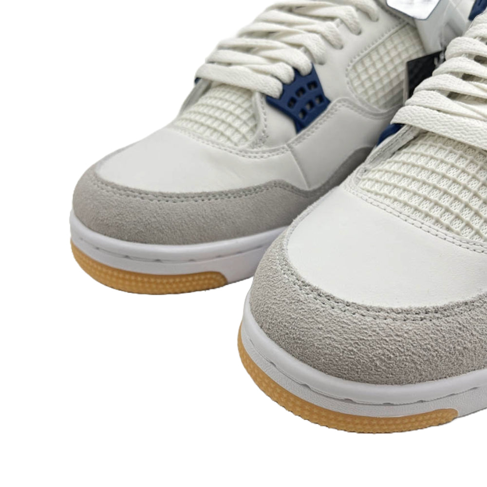 NIKE ナイキ DR5415-100 SB Air Jordan 4 Retro SP Summit SB エアジョーダン4 レトロ SP スニーカー Summit White/Navy 26.5cm【新古品】【未使用】【中古】