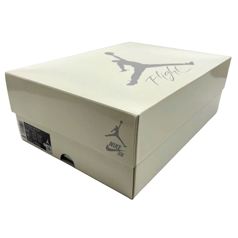 NIKE ナイキ DR5415-100 SB Air Jordan 4 Retro SP Summit SB エアジョーダン4 レトロ SP スニーカー Summit White/Navy 26.5cm【新古品】【未使用】【中古】