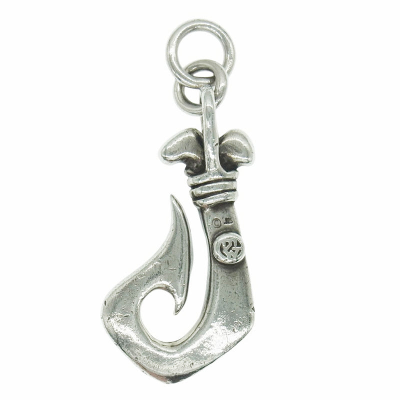 TRAVIS WALKER トラヴィスワーカー フィッシュフック ラージ ペンダントトップ シルバー系【中古】