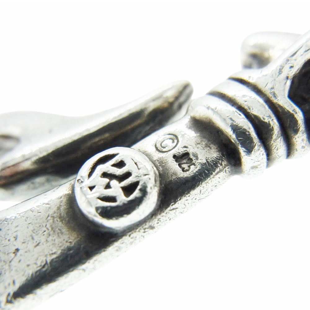 TRAVIS WALKER トラヴィスワーカー フィッシュフック ラージ ペンダントトップ シルバー系【中古】