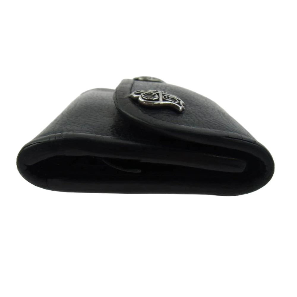 BILL WALL LEATHER ビルウォールレザー コンチョボタン ラージカレンシー ロングウォレット 長財布 ブラック系【中古】