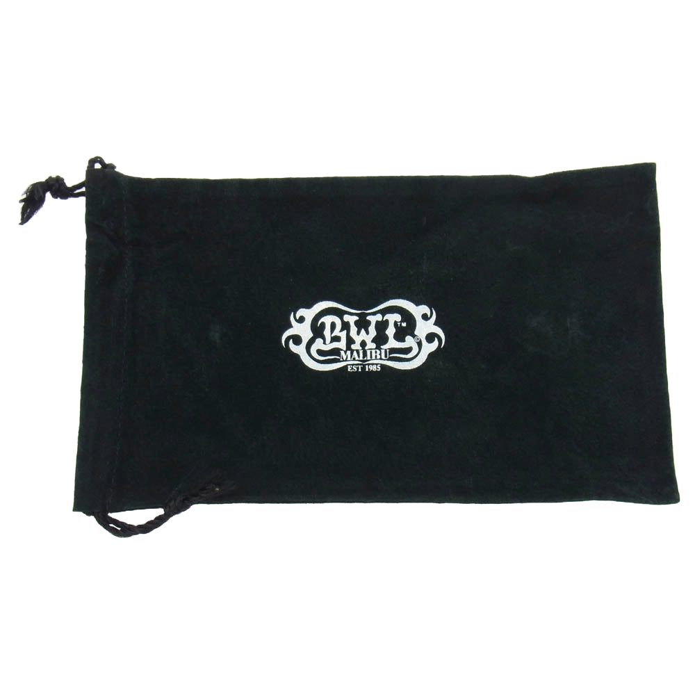 BILL WALL LEATHER ビルウォールレザー コンチョボタン ラージカレンシー ロングウォレット 長財布 ブラック系【中古】