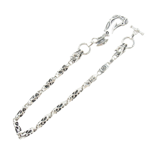 TRAVIS WALKER トラヴィスワーカー ギャランティ付属 バイオフック 9ミートリンク 2ガーゴイル w/ストーンアイ ウォレットチェーン【中古】